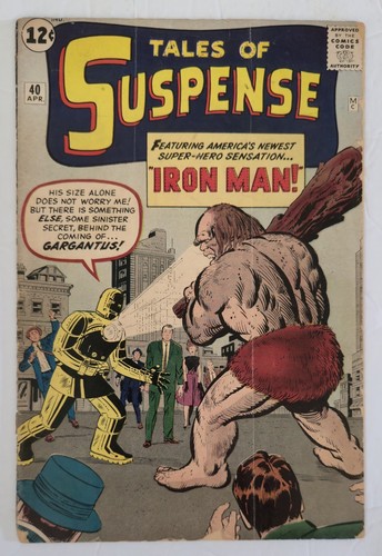 Iron man 2nd appearance - iron,