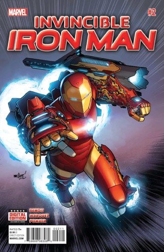 Invincible iron man cvr - #2,